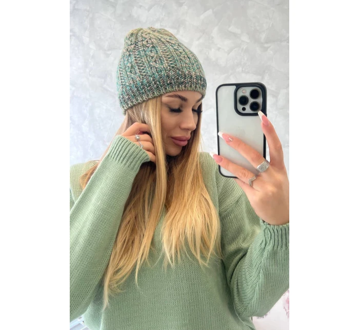 Fleecová čepice Melisa K241 model 18750531 - K-Fashion Fleecová čepice Melisa K241 model 18750531 - K-Fashion