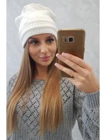 Dámská čepice Kaja K339 bílá Dámská čepice Kaja K339 bílá