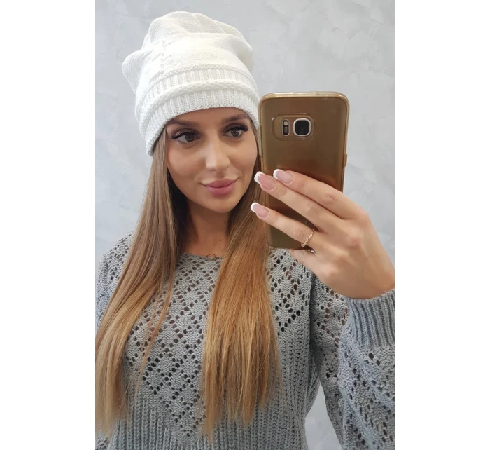 Dámská čepice Kaja K339 bílá Dámská čepice Kaja K339 bílá