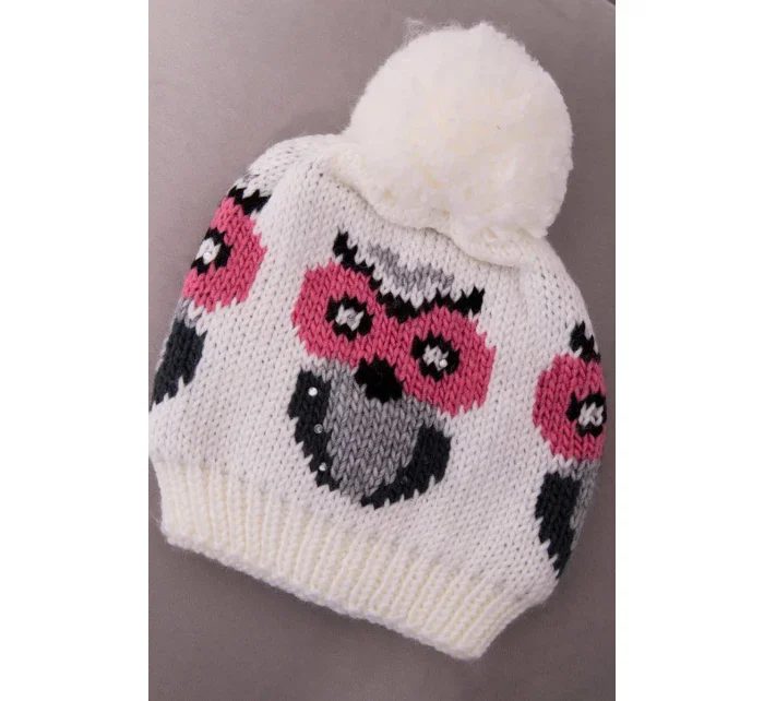 Dámská čepice  bílá model 18751615 - K-Fashion