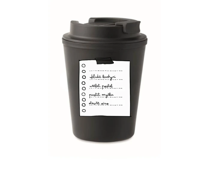 Personalizovaný cestovní termohrnek s poznámkovým blokem 