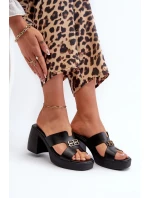 Pantofle model 197646 Step in style Pantofle model 197646 Step in style