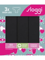 sloggi GO Crush High leg C3P - BLACK - SLOGGI BLACK - SLOGGI sloggi GO Crush High leg C3P - BLACK - SLOGGI BLACK - SLOGGI