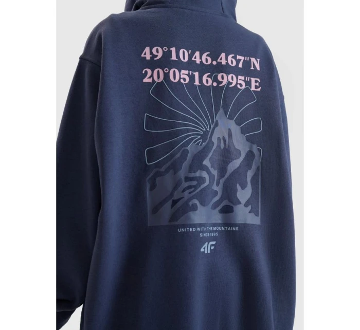 Dívčí mikina s kapucí 4F 4FJWSS25TSWSF1482-22S Dívčí mikina s kapucí 4F 4FJWSS25TSWSF1482-22S