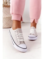 Dámské Klasické Tenisky Šedé model 21558085 - Boto Dámské Klasické Tenisky Šedé model 21558085 - Boto