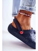 Dámské světlé pantofle Big Star model 21593810 námořnická modrá - Big Star Shoes Dámské světlé pantofle Big Star model 21593810 námořnická modrá - Big Star Shoes