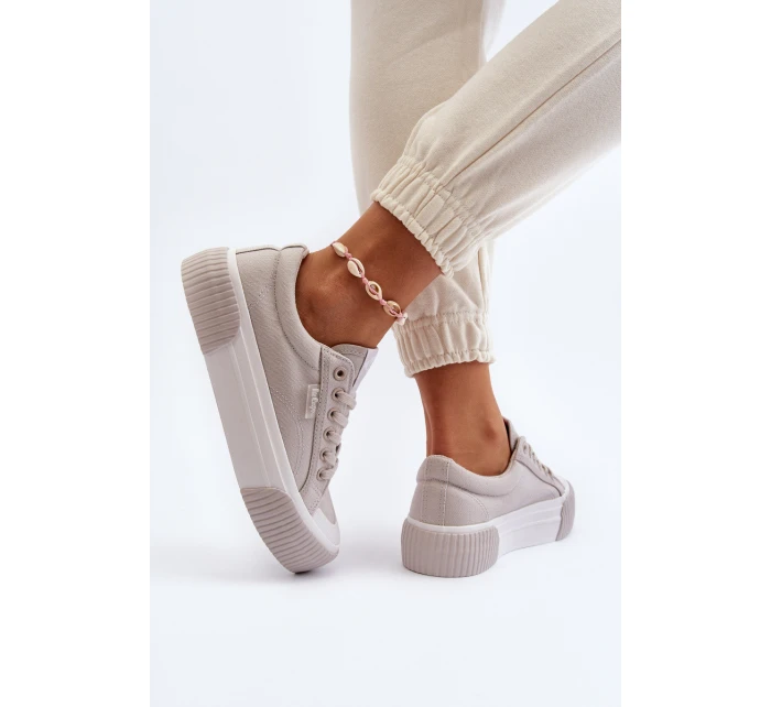Dámské tenisky na tlusté podrážce model 21650049 šedé - Lee Cooper