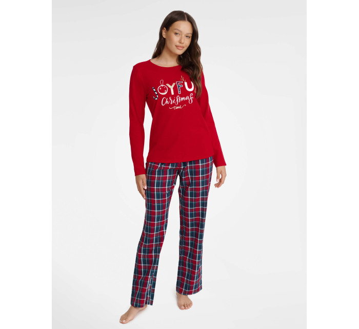 Dámské pyžamo Glance 40938-33X Červená - Henderson Ladies