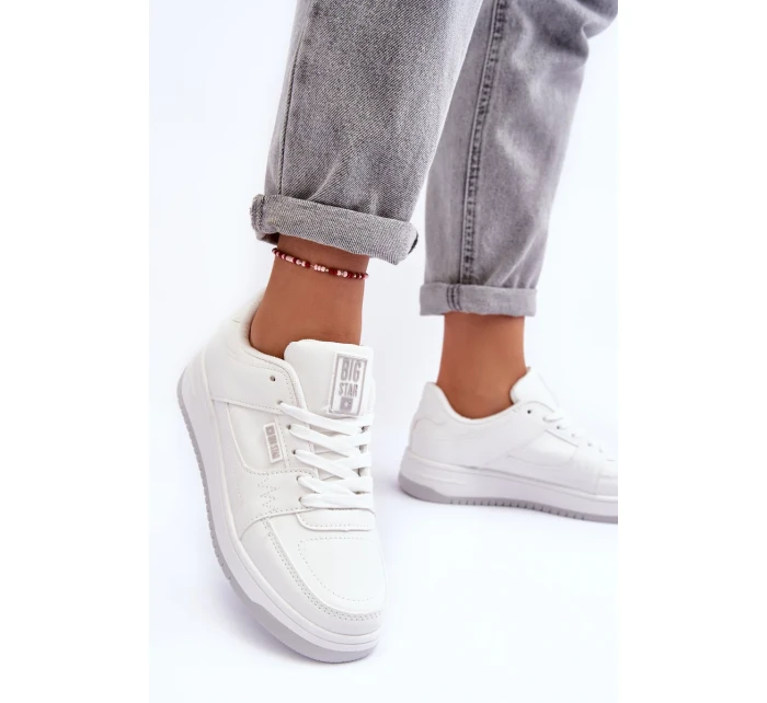 Dámská sportovní obuv Tenisky Big Star Bílá Dámská sportovní obuv Tenisky Big Star Bílá