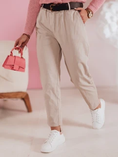 Dámské kalhoty s páskem  model 21985710 - Dstreet