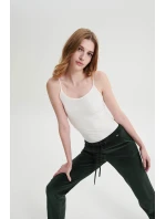 Sametové kalhoty s vysokým pasem model 20515761 - Vamp