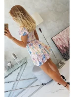 Pudrově růžová květinová sada