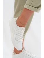 Dámské Tenisky Eko Kůže Big Star TT274020 Bílé Dámské Tenisky Eko Kůže Big Star TT274020 Bílé