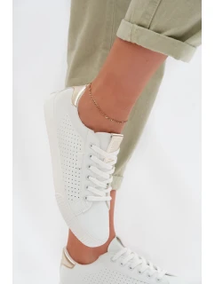 Dámské Tenisky Eko Kůže Big Star TT274020 Bílé