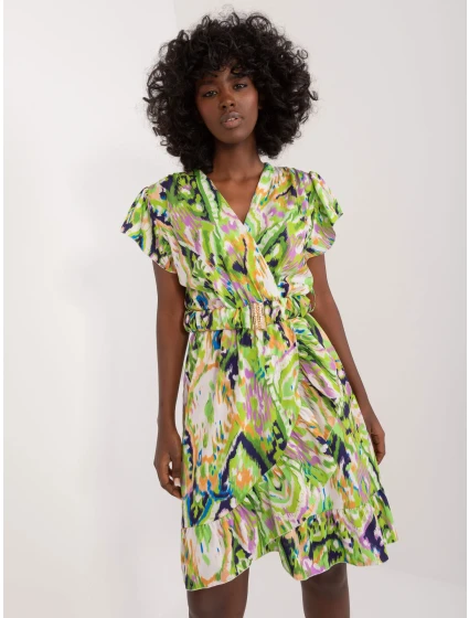 Šaty DHJ SK 17259 1.81 světle zelená