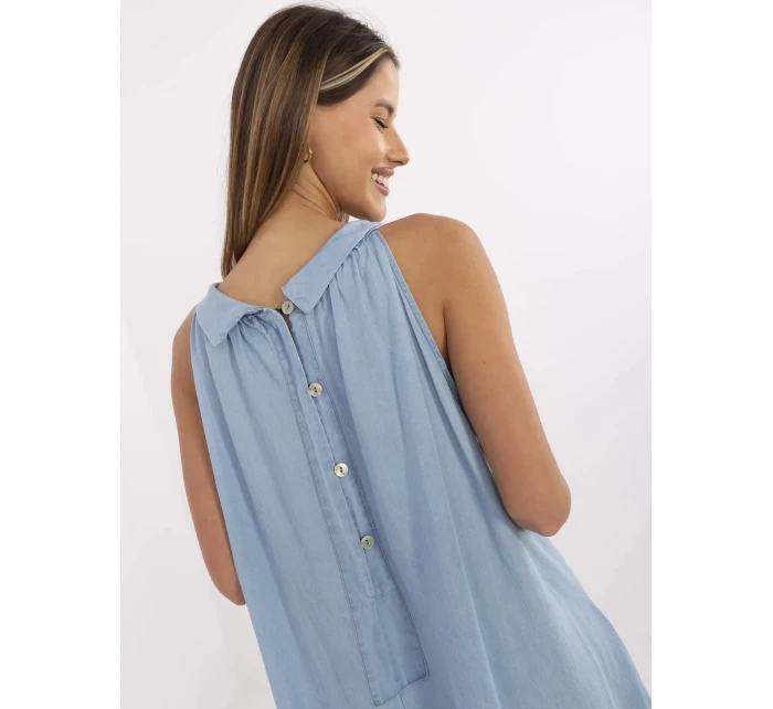 Sukienka DHJ SK model 21167961 niebieski - FPrice