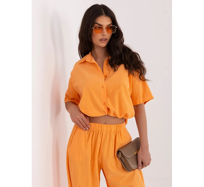 IT KS košile FL10320.12 světle oranžová IT KS košile FL10320.12 světle oranžová