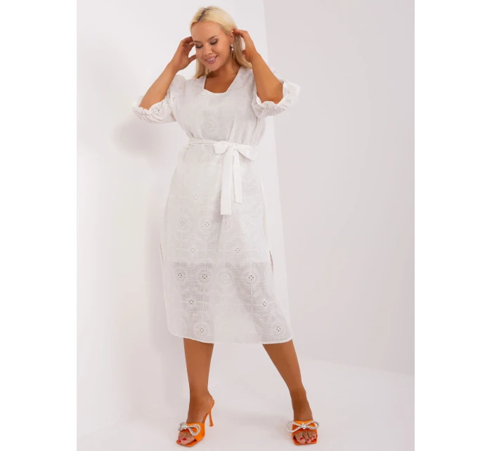 LK SK 509350 šaty.25 ecru LK SK 509350 šaty.25 ecru