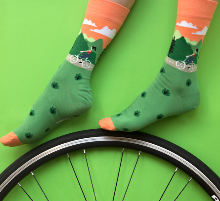 Banana Socks Ponožky Classic Bike Ride