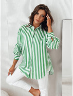 ROYCE dámská košile bílá a zelená Dstreet DY0374