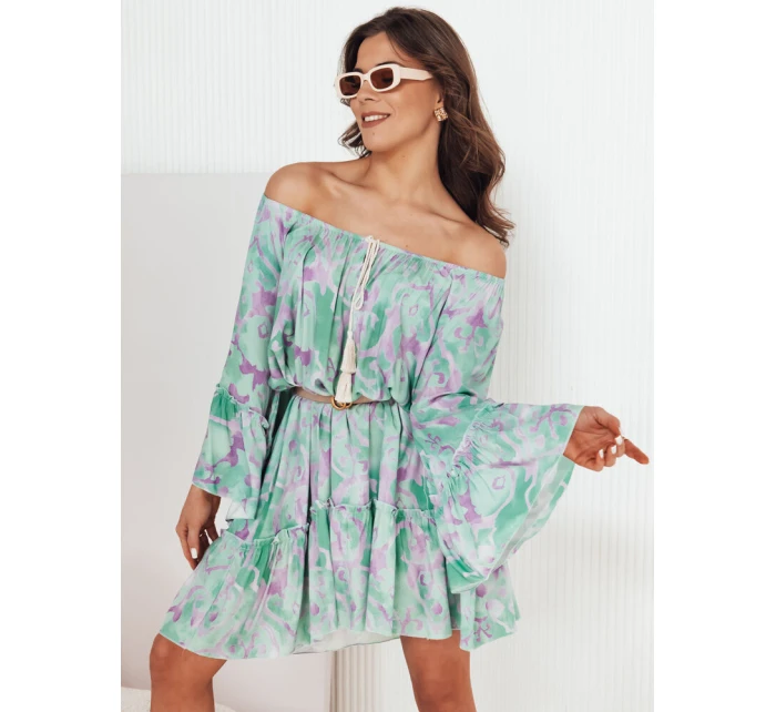 Španělské šaty FIONUALA zelené FashionStreet EY2483