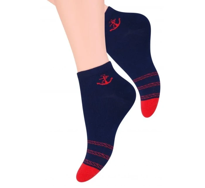 Dámské kotníkové ponožky Steven art.114