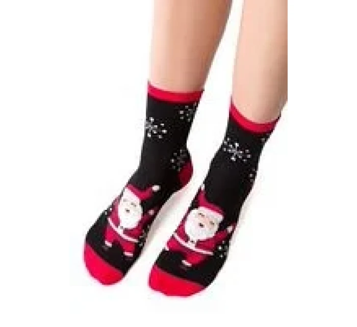 Ponožky Steven art.136 Świąteczne damskie 35-40