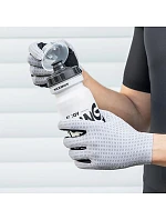 Prodyšné cyklistické rukavice Rockbros, plné, velikost: XL - zelené