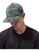 Flexfit 6977CA 6 panelová kšiltovka "Camo" 55.6977 green camo