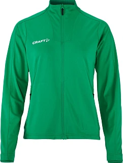 Craft Teamwear Evolve 2.0 Full Zip Jacket W Dámská tréninková bunda 82.4760 team green