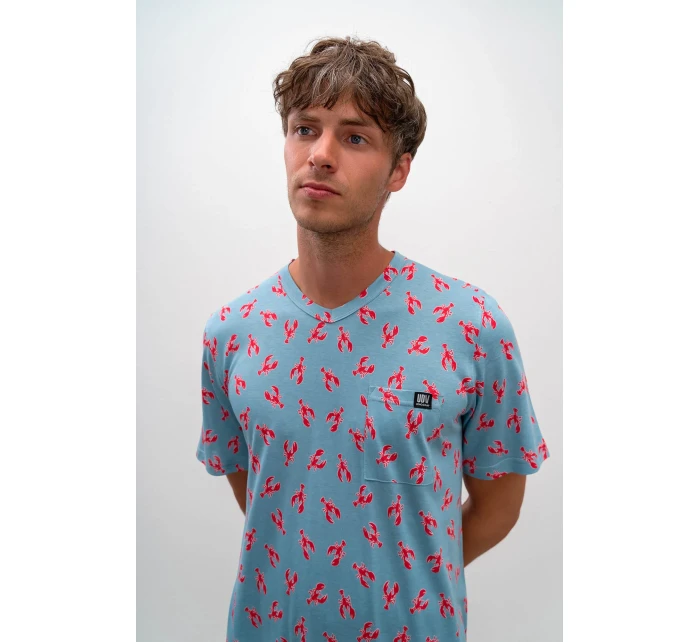 Vamp - Pohodlná pánská noční košile 16614 - Vamp