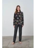 Hřejivé dámské pyžamo model 18122549 - Vamp