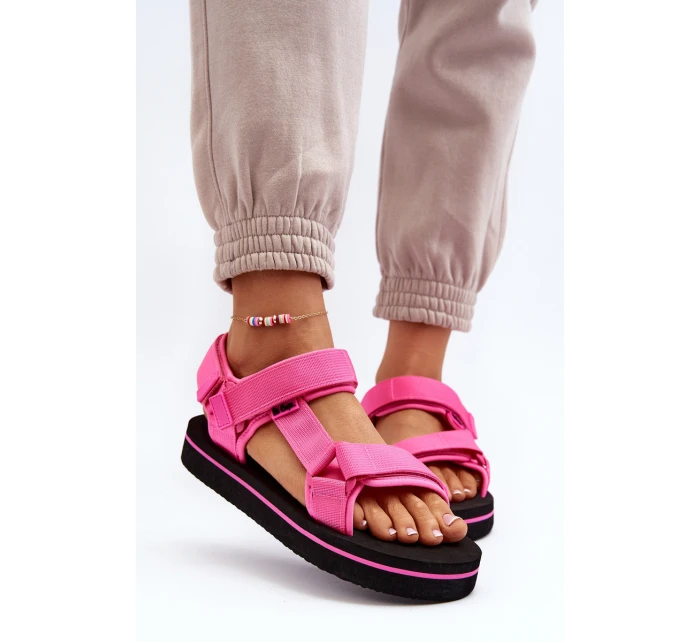 Dámské sandály model 21649061 Růžové - Lee Cooper