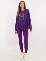 Sada EM KMPL model 20806590 tmavě fialová - FPrice Sada EM KMPL model 20806590 tmavě fialová - FPrice