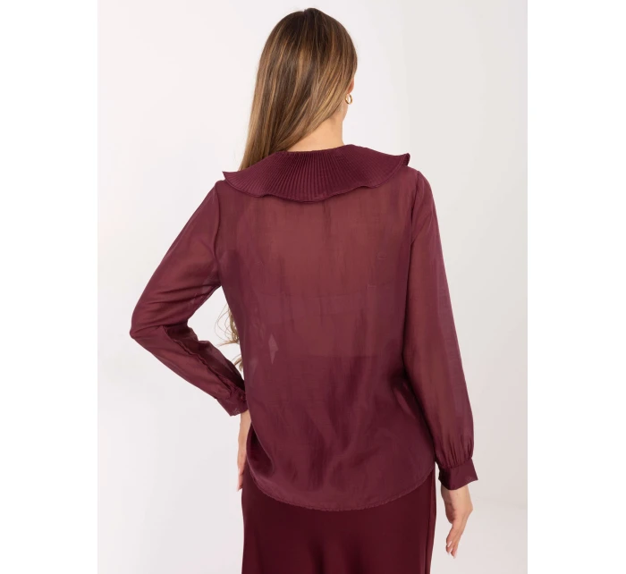 Koszula IT KS model 21786437 bordowy - FPrice