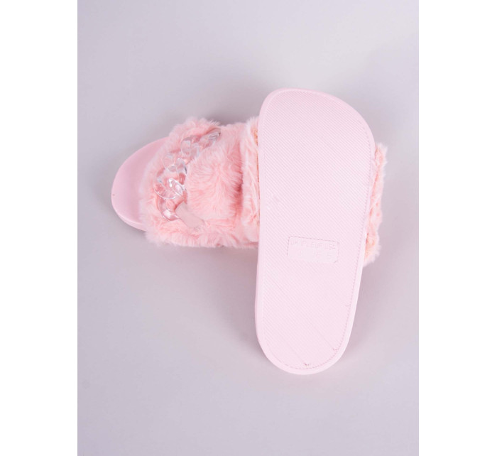 Yoclub Dámské sandály Slide OKL-0068K-0600 Pink