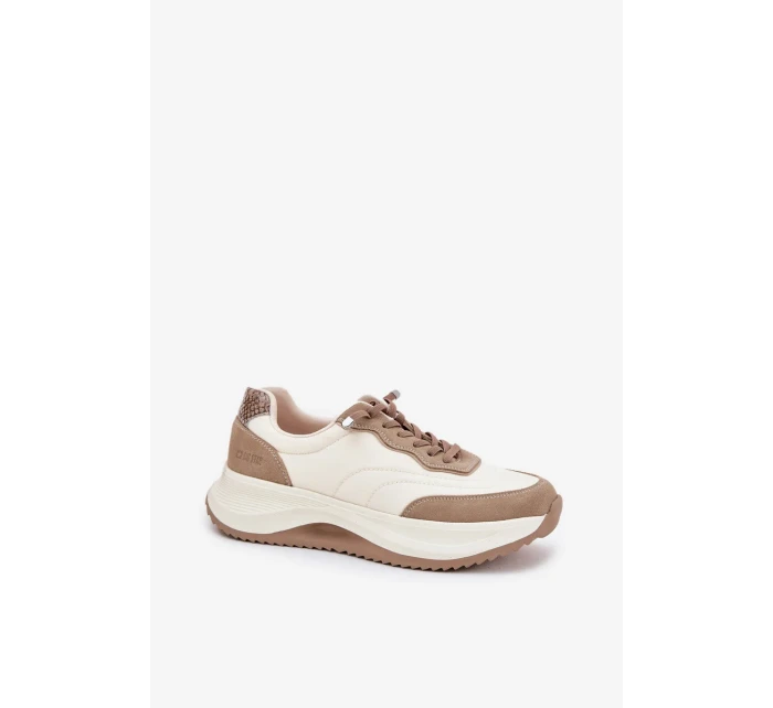 Dámské semišové tenisky na platformě Big Star HI-POLY SYSTEM – béžové Dámské semišové tenisky na platformě Big Star HI-POLY SYSTEM – béžové