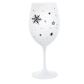 ZIMĚNKA - biely pohár na víno 350 ml