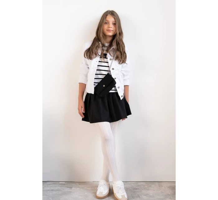 "Dětské punčocháče s vypouklým geometrickým vzorem TRESSA JUNIOR DR2522"