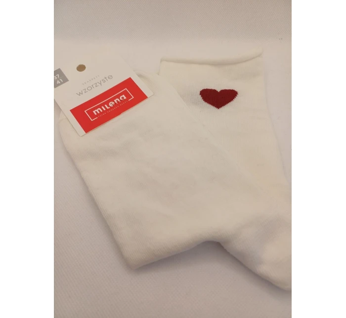 ponožky model 21915543 Srdce 3741 - Milena ponožky model 21915543 Srdce 3741 - Milena