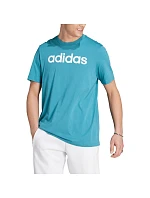 Tričko adidas Essentials Single Jersey Linear s vyšitým logem M IJ8655 Tričko adidas Essentials Single Jersey Linear s vyšitým logem M IJ8655
