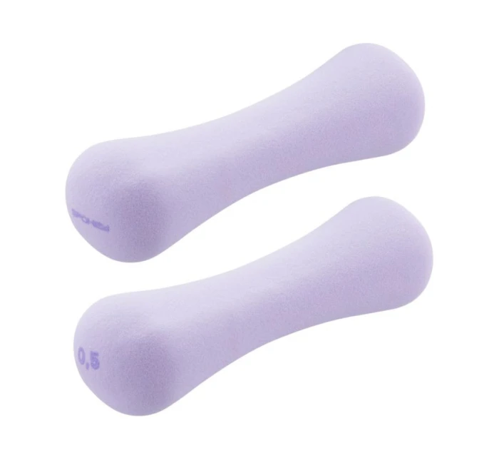 Činky Spokey Bone 2 x 0,5 kg fialové 941960
