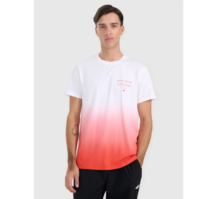 Pánské tričko s potiskem 4F 4FRAW25TTSHM3226-62S Pánské tričko s potiskem 4F 4FRAW25TTSHM3226-62S