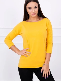 Halenka ležérní hořčicová