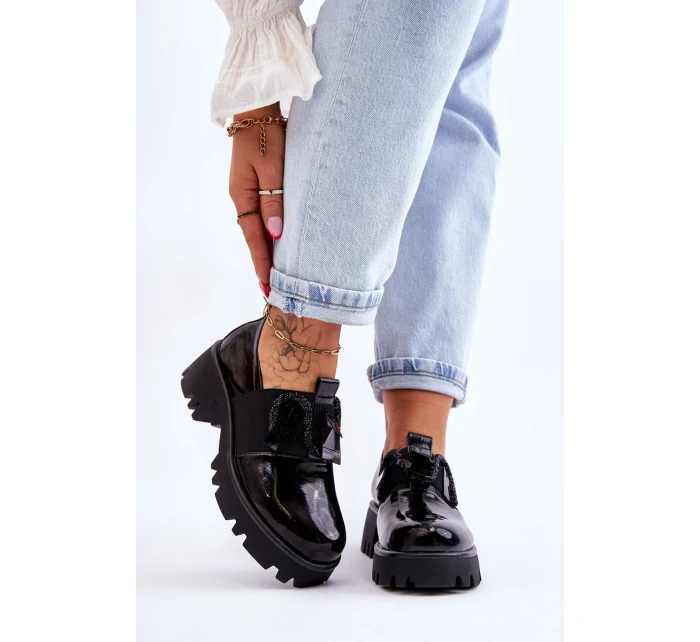 Lakované Boty S Černá model 21611546 - S.Barski