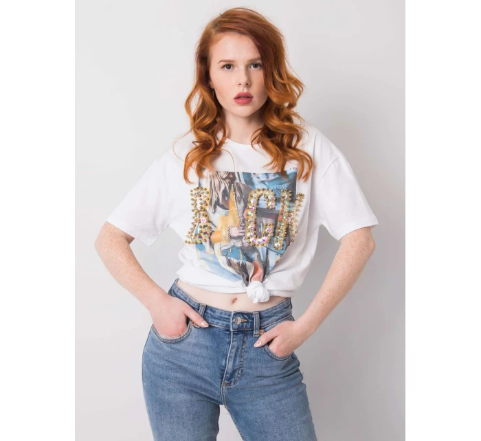 Tričko HB TS 3056.77P bílá