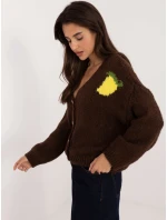 Jumper MI SW 2108.92 hnědý Jumper MI SW 2108.92 hnědý