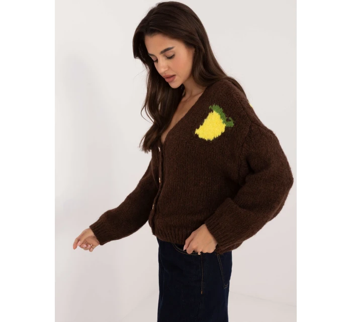 Jumper MI SW 2108.92 hnědý Jumper MI SW 2108.92 hnědý