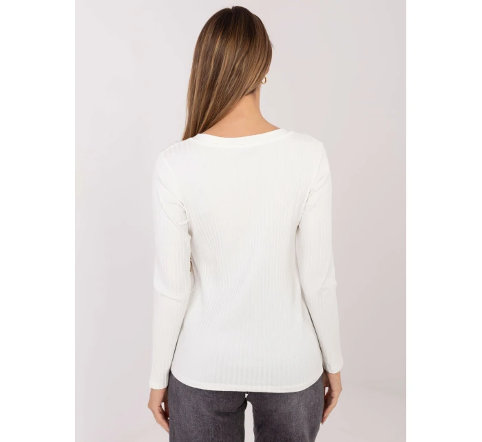 Bluzka RV BZ model 21787984 ecru - FPrice Bluzka RV BZ model 21787984 ecru - FPrice