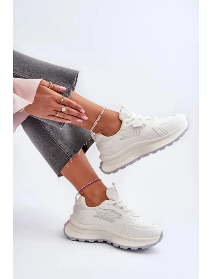 HI-POLY SYSTEM Big Star Dámské Tenisky Bílé HI-POLY SYSTEM Big Star Dámské Tenisky Bílé